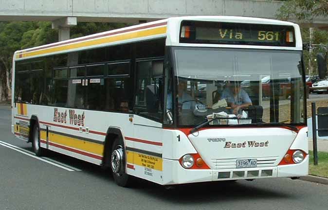 East West Volvo B10BLE Custom 550 1